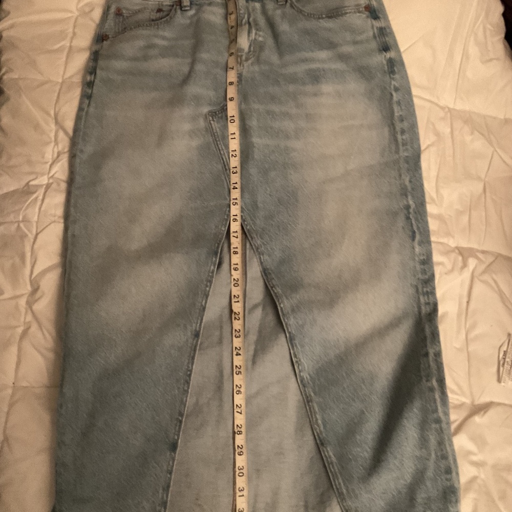 American eagle long shirt small denim
